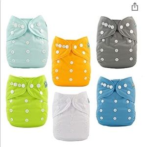 Reusable diapers (6 pack)